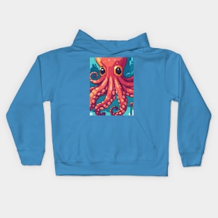 Spotted Octopus Kids Hoodie